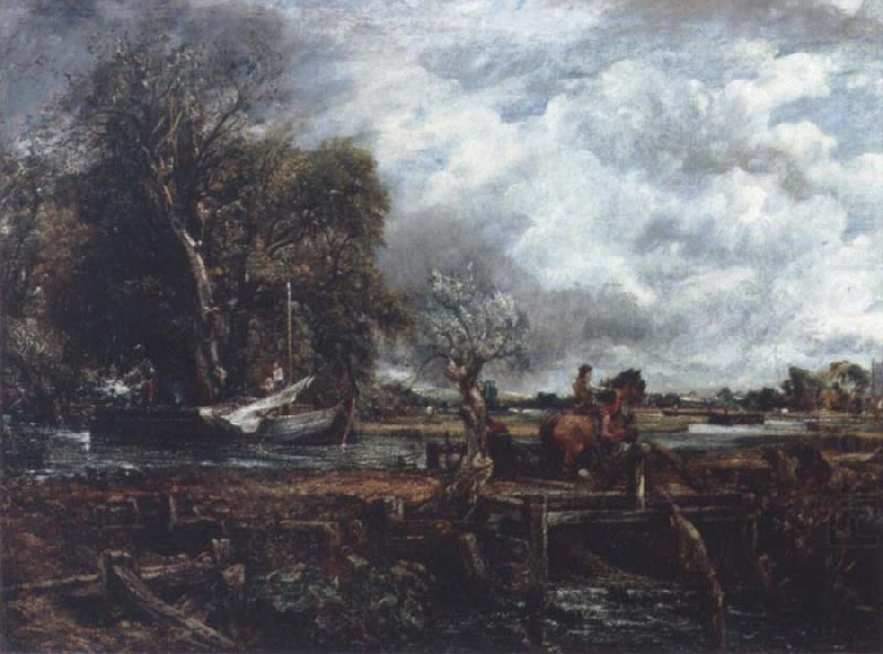 The leaping horse, John Constable
